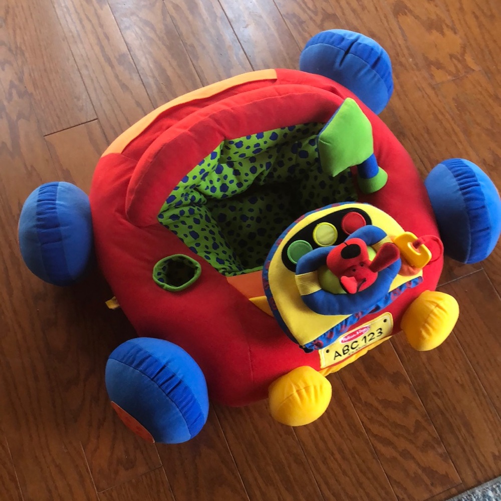 Melissa and Doug Beep Beep and Play activity center toy